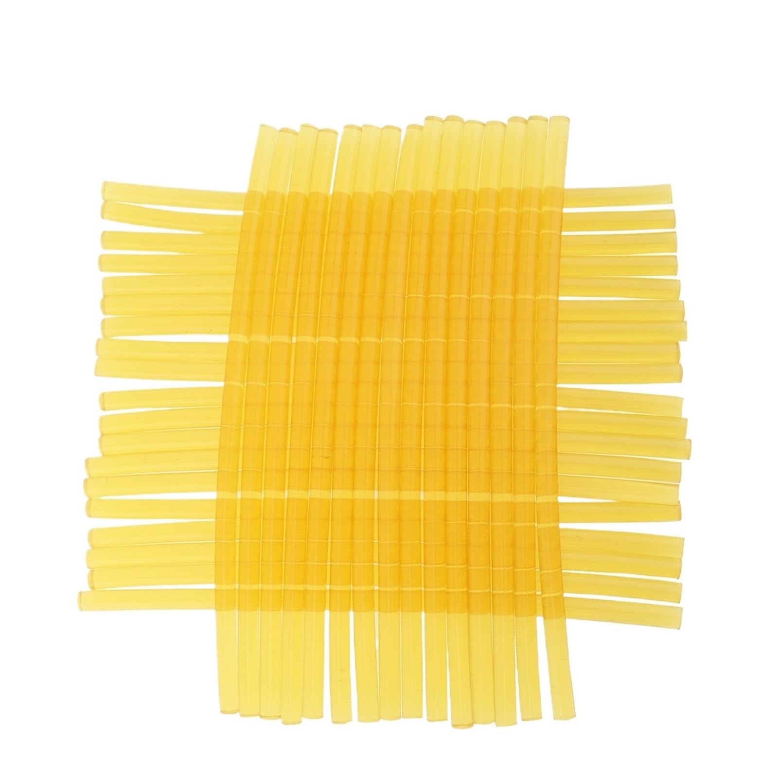 100 pezzi 7mmx200mm Stick di colla a caldo viscosa trasparente gialla forte for accessori di riparazione