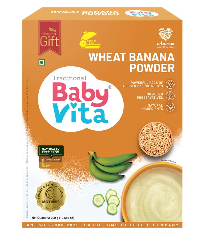 See full amazon price history chart for Babyvita® Wheat Banana Powder Mix | No Preservatives & No Added Vitamins & Minerals (300 gm, Pack of 1) Babyvita® Wheat Banana Powder Mix | No Preservatives & No Added Vitamins & Minerals (300 gm, Pack of 1) (B0B87FS1PZ) Amazon Price History, Amazon Price Tracker