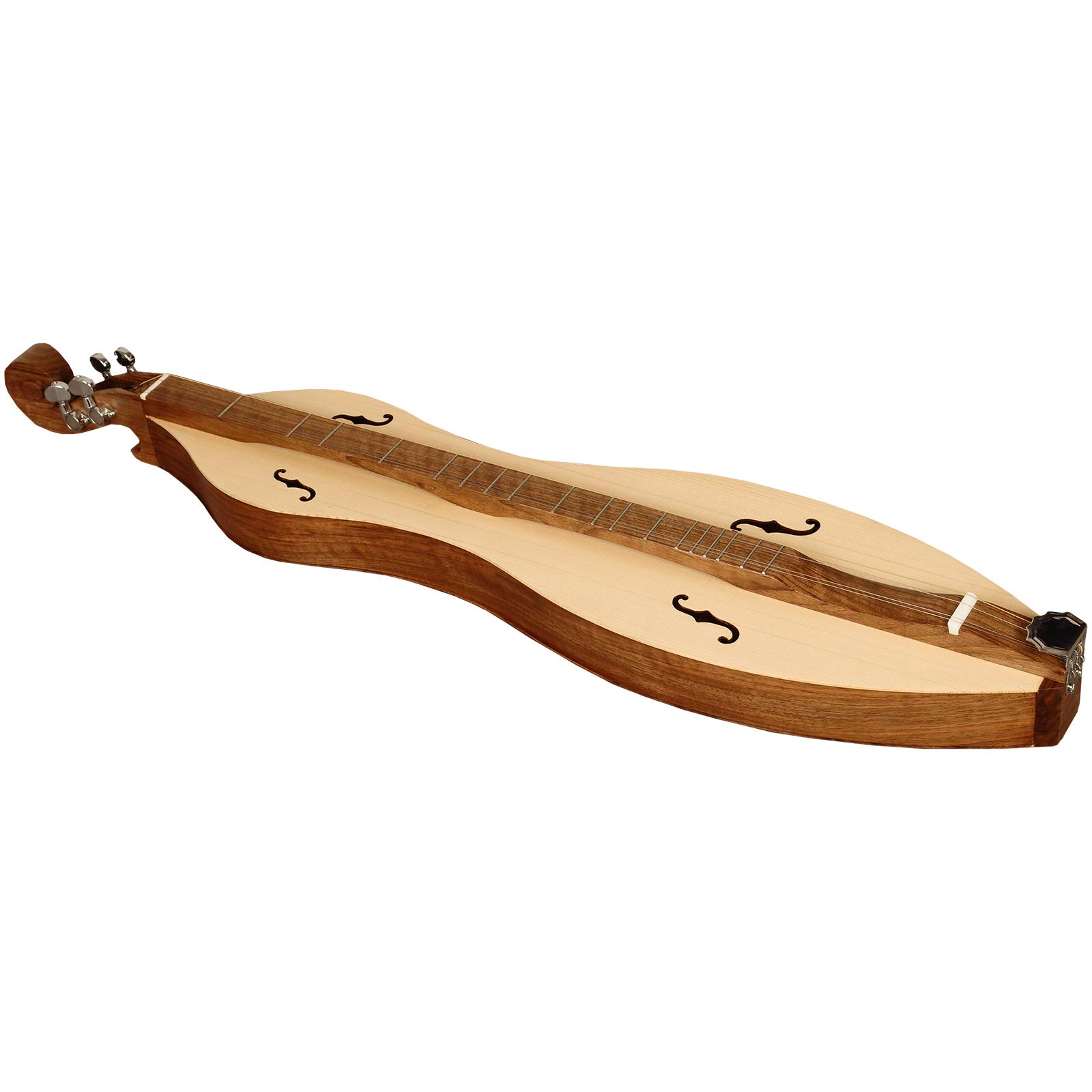 4 Saiten, F-Loch, Walnuss mit Nickel-Finish