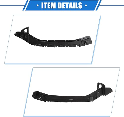 Miniatura 5 de VekAuto Soporte de montaje para parachoques de coche compatible con Subaru WRX STI 2013-2014, soporte de parachoques delantero izquierdo negro de