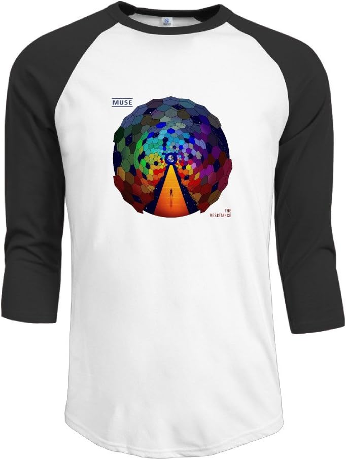 Muse Band Space Rock 3/4 Sleeve Raglan Shirts It's For Men.design