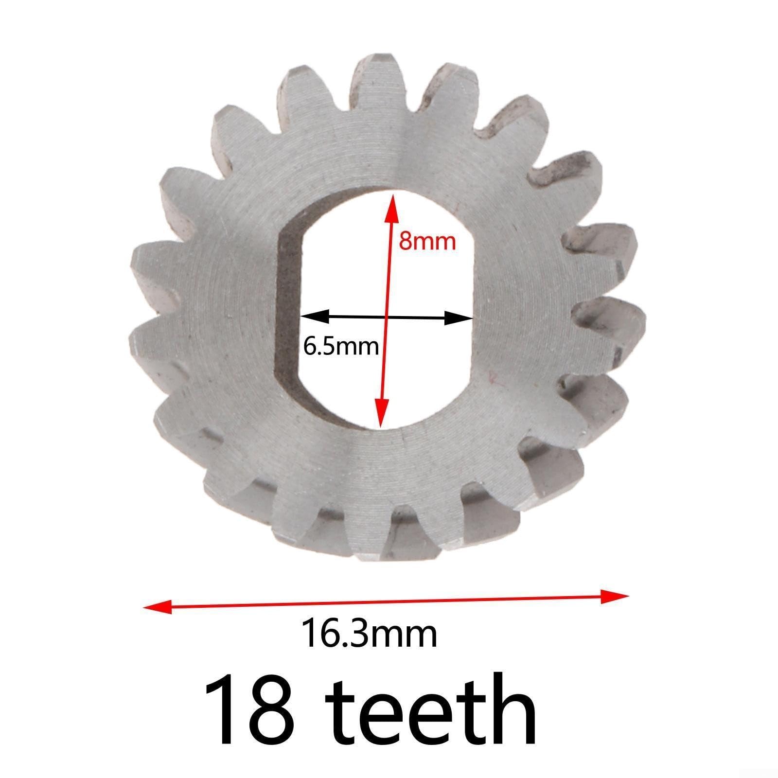 Reparación de engranajes del motor del techo corredizo, 18 dientes, metal fuerte, hecho para Mercedes W204 W212 W221 W164