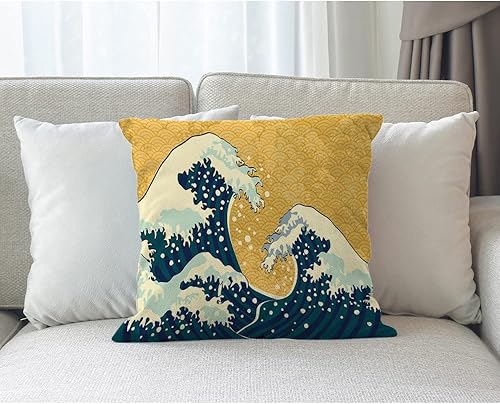 Miniatura 8 de Arrow - Funda de almohada decorativa de 18 x 18 pulgadas, nunca dejes que tu miedo decida tu futuro, funda de almohada de doble cara para sofá,