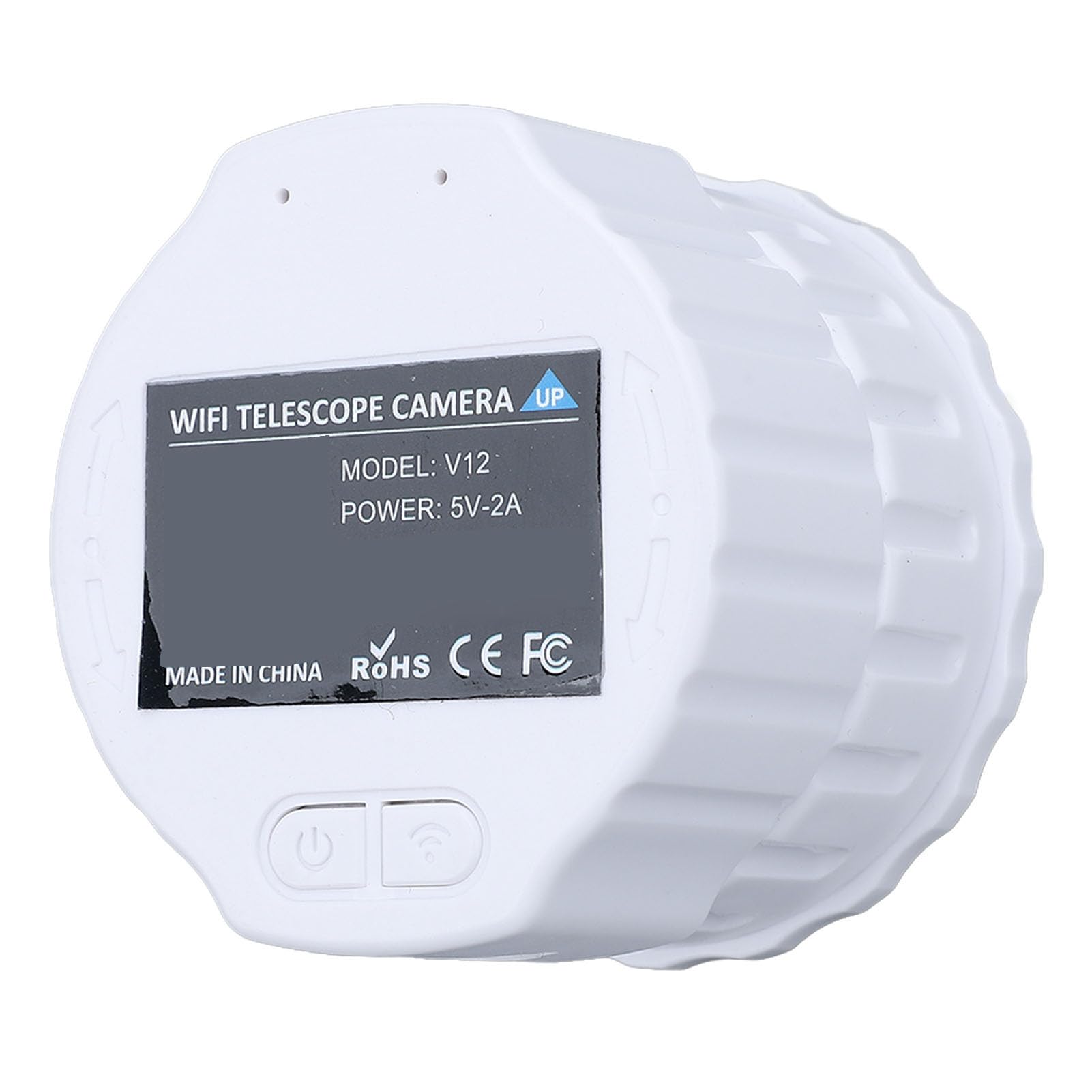 Ocular Digital Inalámbrico WiFi, Ocular Electrónico Inalámbrico Compatible con Grabación de Vídeo 2K y Fotos de 40 MP, Cámara Telescópica Digital para Telescopios de 30 Mm a 50