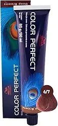 Tintura Permanente 6.7 Louro Escuro Marrom Unit, Color Perfect