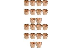 DOITOOL Mini Woven Easter Baskets for Decorations