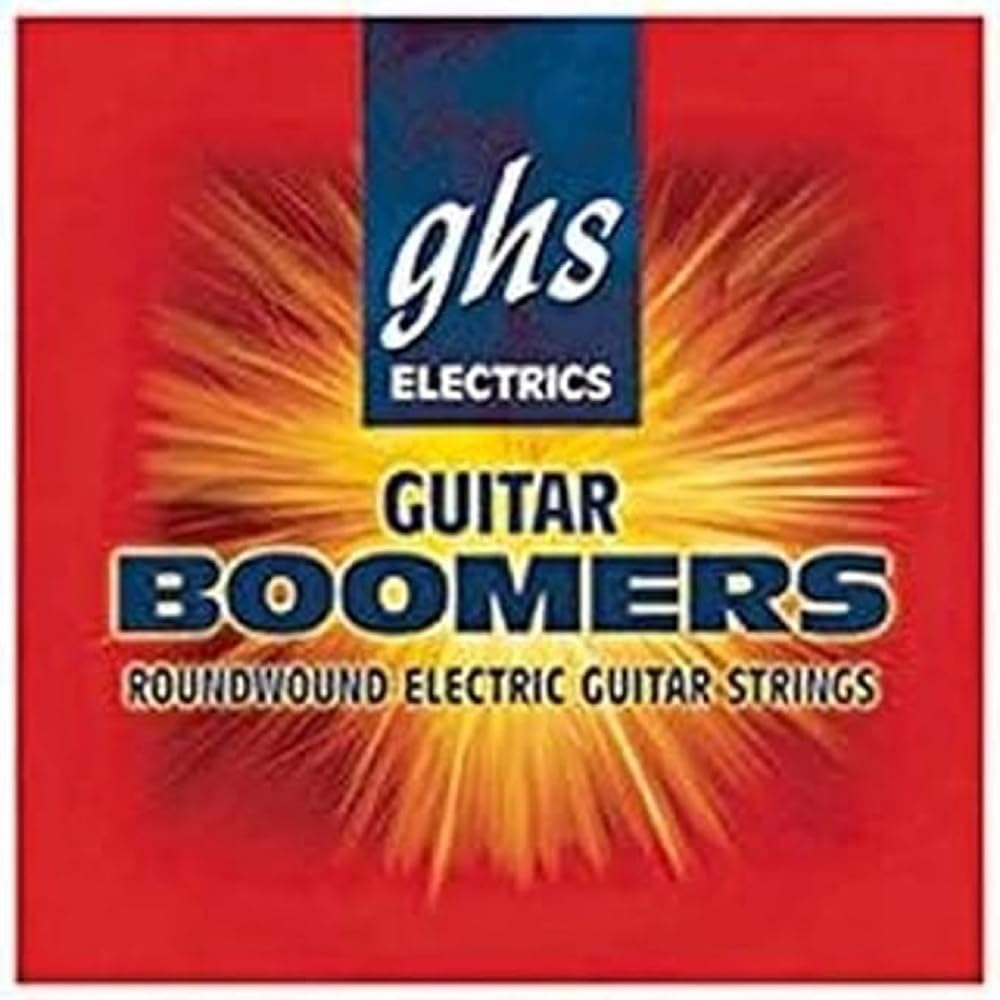 GHS BOOMERS pojedynczy sznur do gitary elektrycznej - zwykła stal - 012