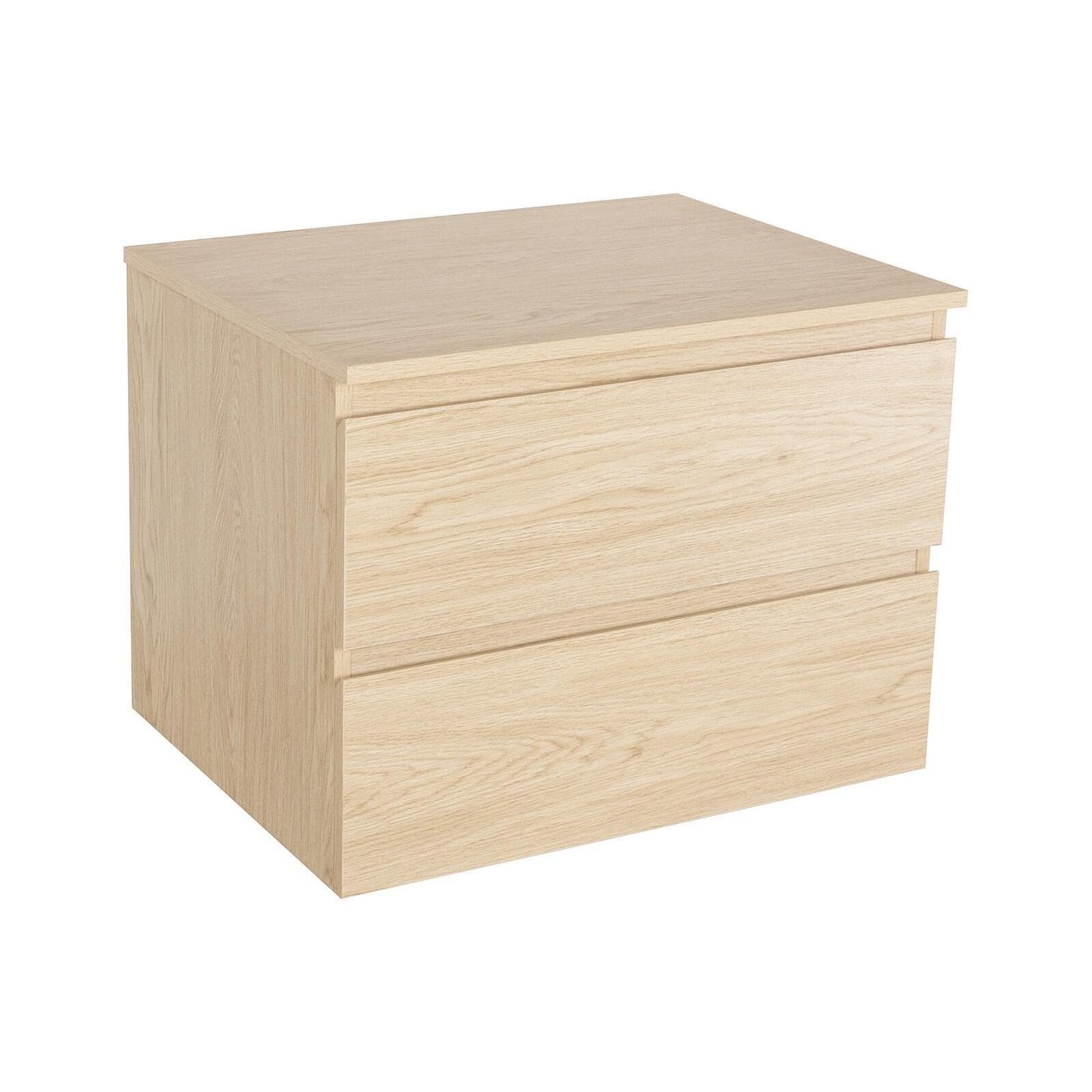 MOB-​IN Meuble Simple Vasque Sorrento décor chêne 60cm