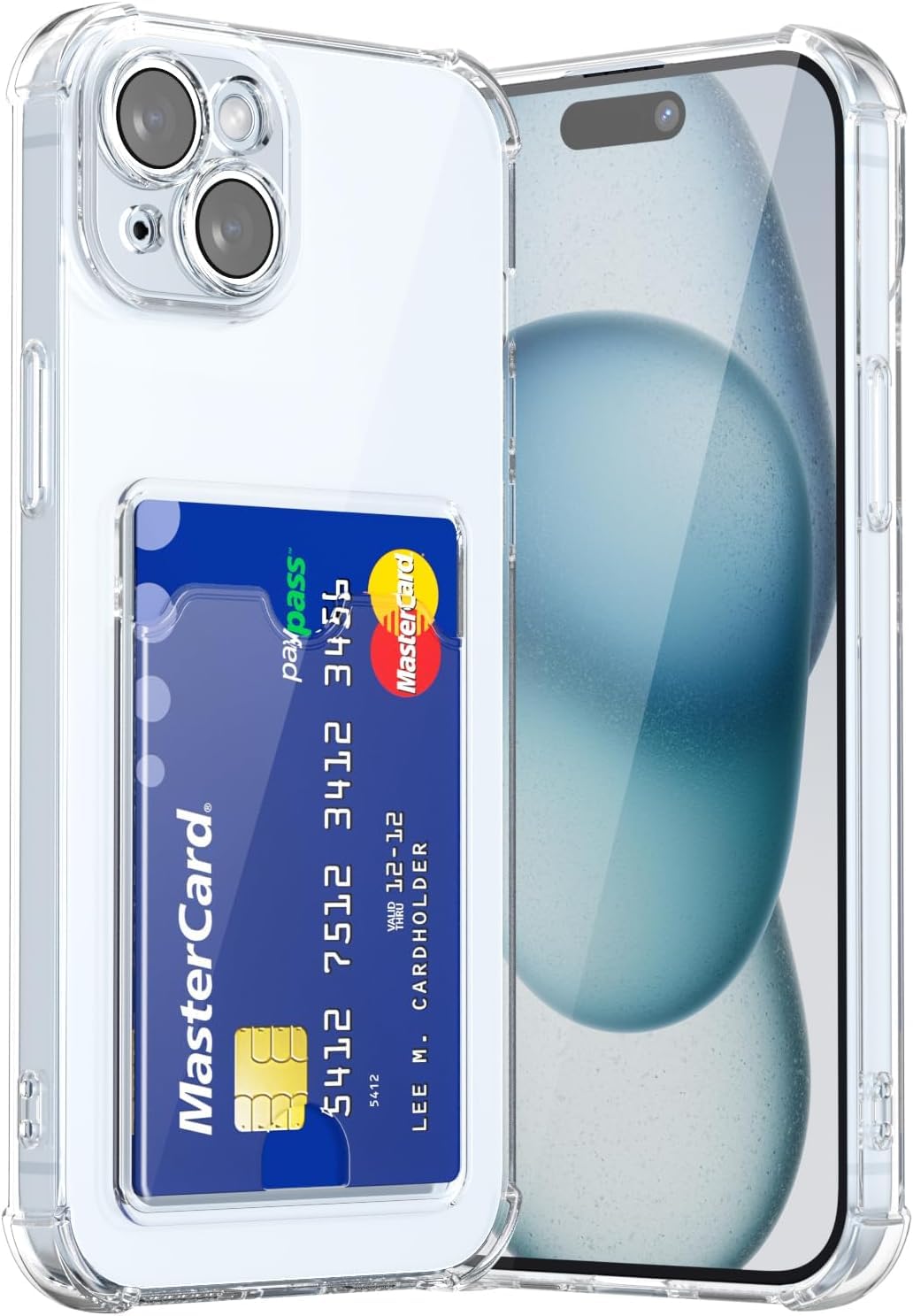 Amazon Brand- Solimo Basic Case for Apple iPhone 15 Plus (Silicone_Clear) (B0D5V6VK36) Amazon Price History, Amazon Price Tracker