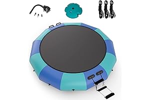 Giantex Inflatable Water Trampoline: Bountiful Recreation for All Ages
