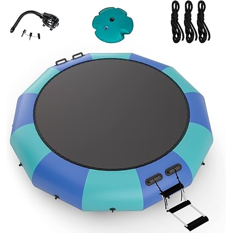 Giantex Inflatable Water Trampoline: Bountiful Recreation for All Ages
