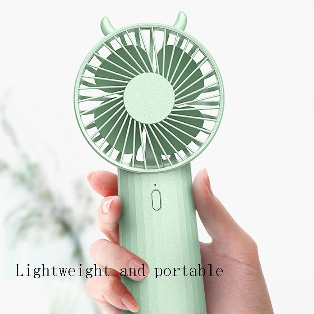 Mini ventilateur puissant, ventilateur de bureau portable, 4 vitesses, ventilateur portable portable, ventilateur personnel USB, ventilateur de refroidissement, maison de camping en plein air Super