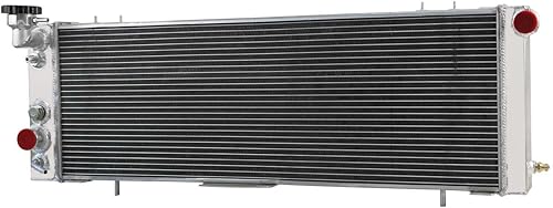 Miniatura 6 de ReadyCool Ventilador de cubierta de radiador de 3 filas para Jeep Cherokee 1984-2001, Comanche 1986-1992, Wagoneer 84-90 4.0L L6 2.8L V6, radiadores