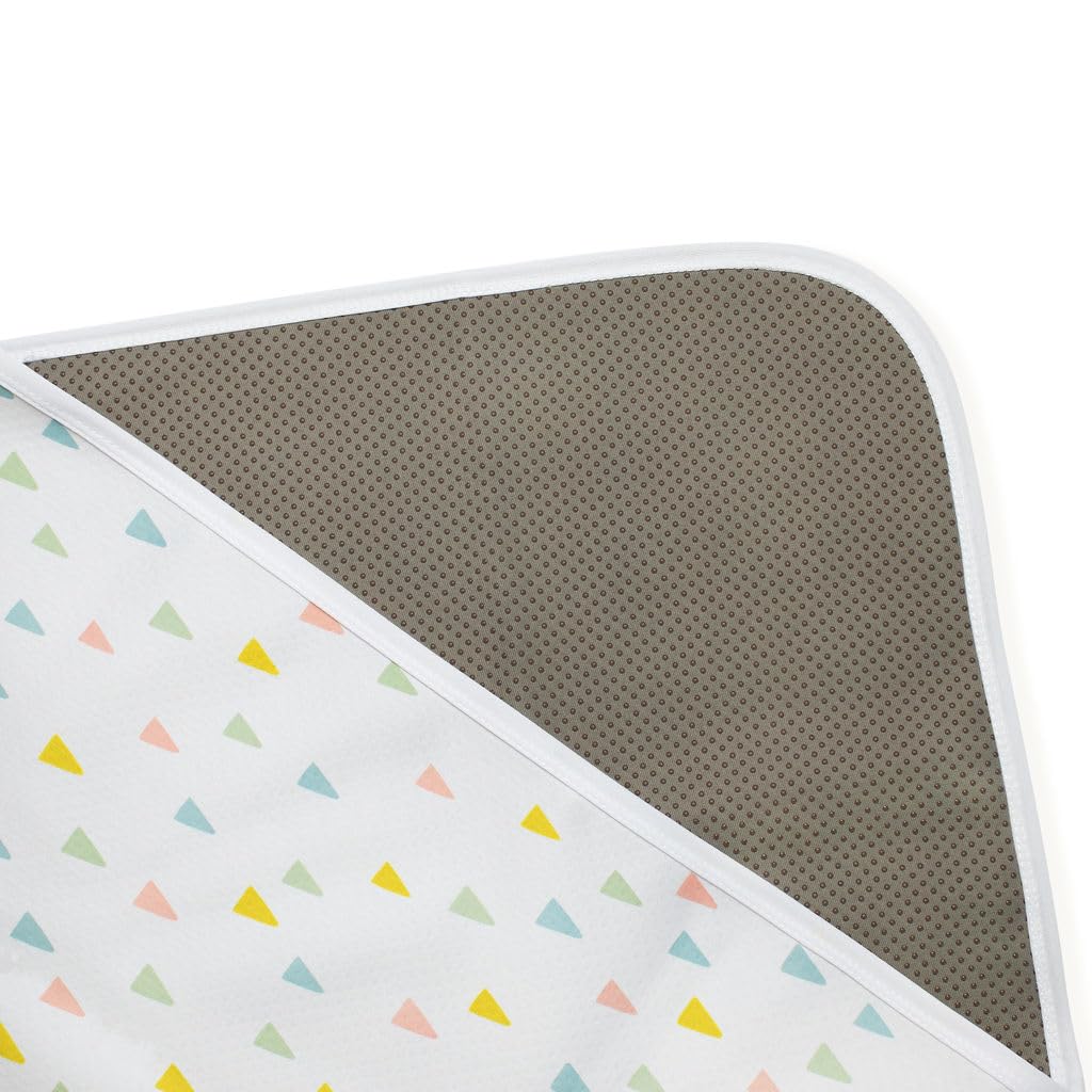 Made by Paatch Baby Weaning Wipeable Splash Mat for Under Highchair, Baby Floor Mat, Baby Wean Essential, Splat Mat, Messy Mat, Large Anti-Slip Mat 130x130cm