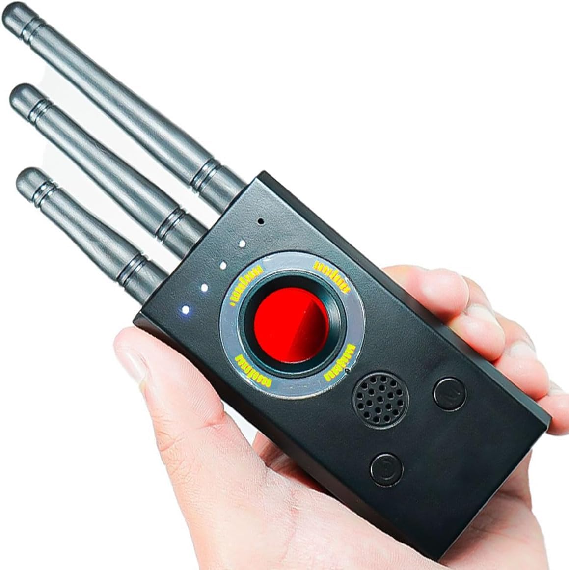 Rilevatore Microspie, Rilevatore Telecamere Nascoste e Tracker GPS, Rilevatore Anti Spia con 3 Modalità Professionale (T16 CHEEK H6)