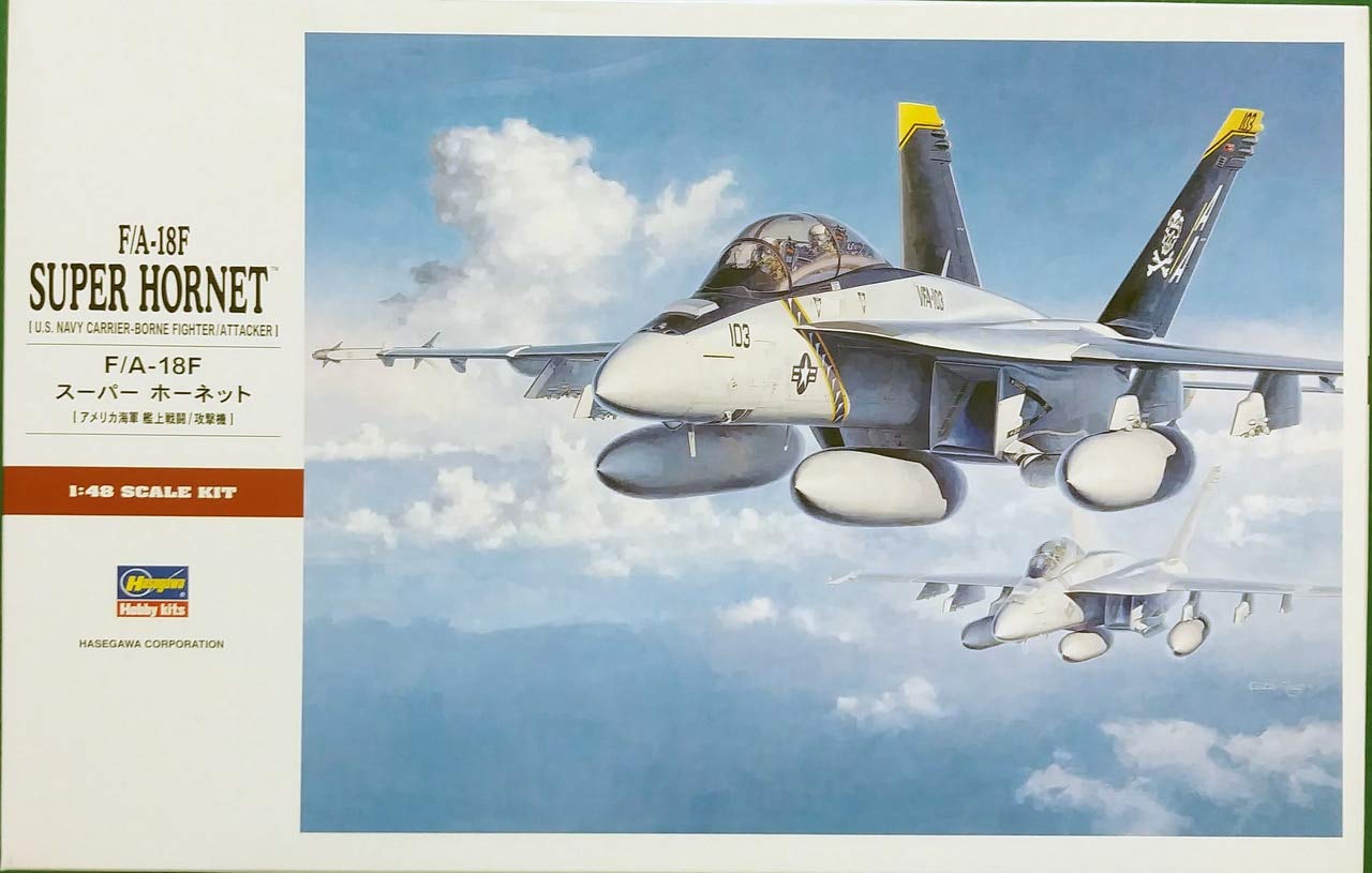 Hasegawa 1/48 F/A-18F SUPER HORNET 完成品 Amazon | ハセガワ 1/48 アメリカ海軍 F/A-18F スーパーホーネット