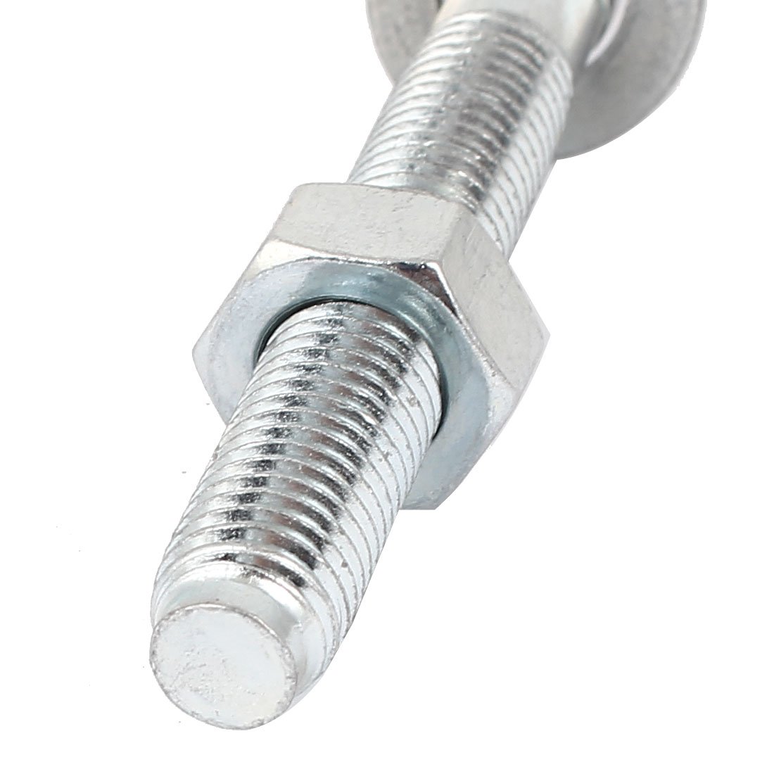 Aexit Blue Zinc Anchors Plated Screw Type Car Repair Expansion Bolt Stud Anchors M12x120mm 4pcs