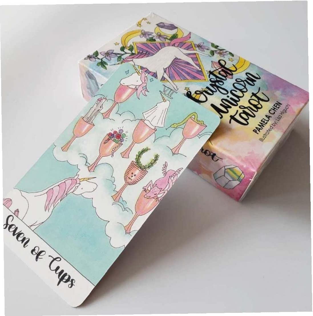 タロットカード　クリスタルユニコーン タロット　正規品 Amazon.co.jp: クリスタルユニコーンタロットカード Crystal Unicorn