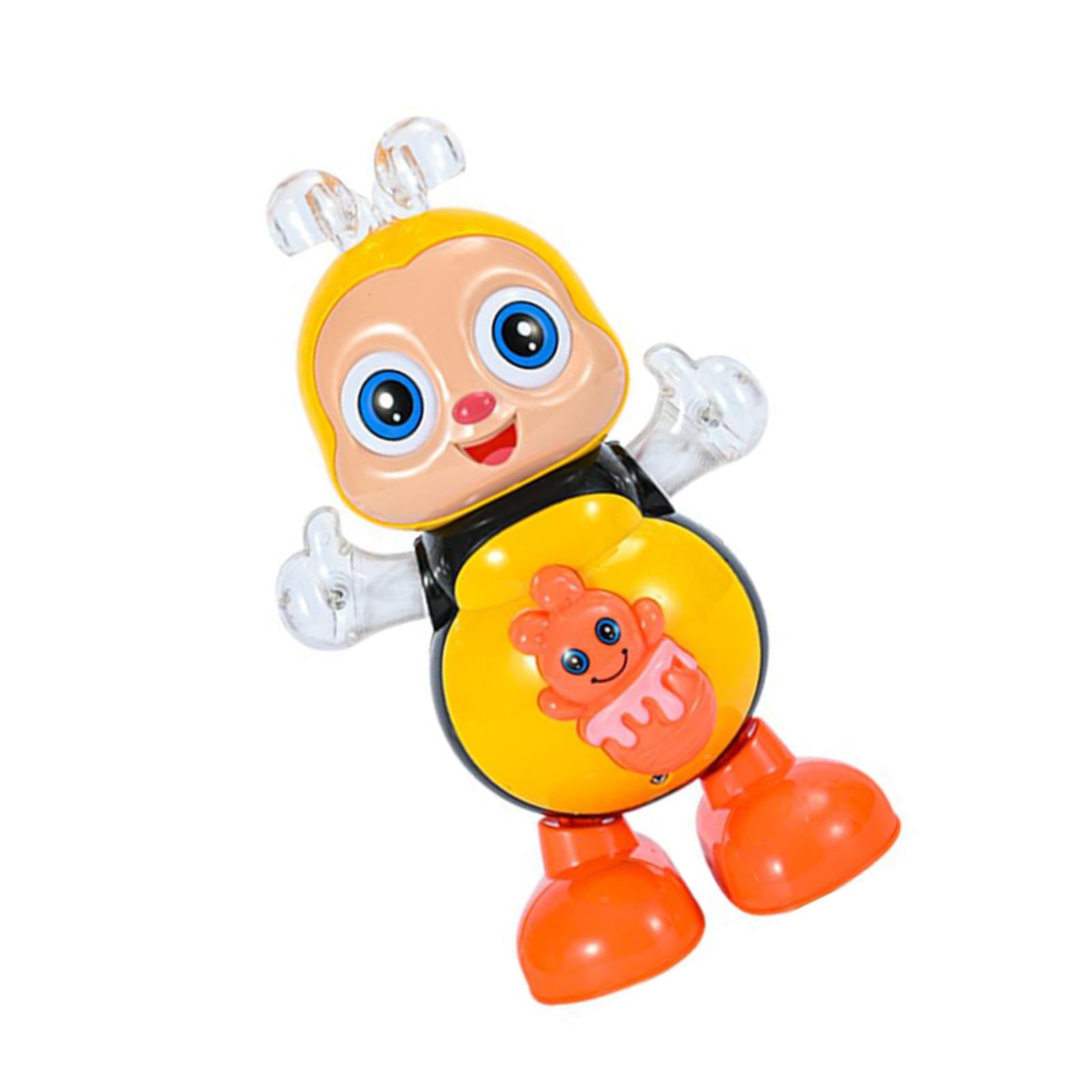 Tsophreniq Interactive Dancing Bees Toy with Music Lights Educational Robot for Toddler Preschool Learning Educational for Motor Coordination