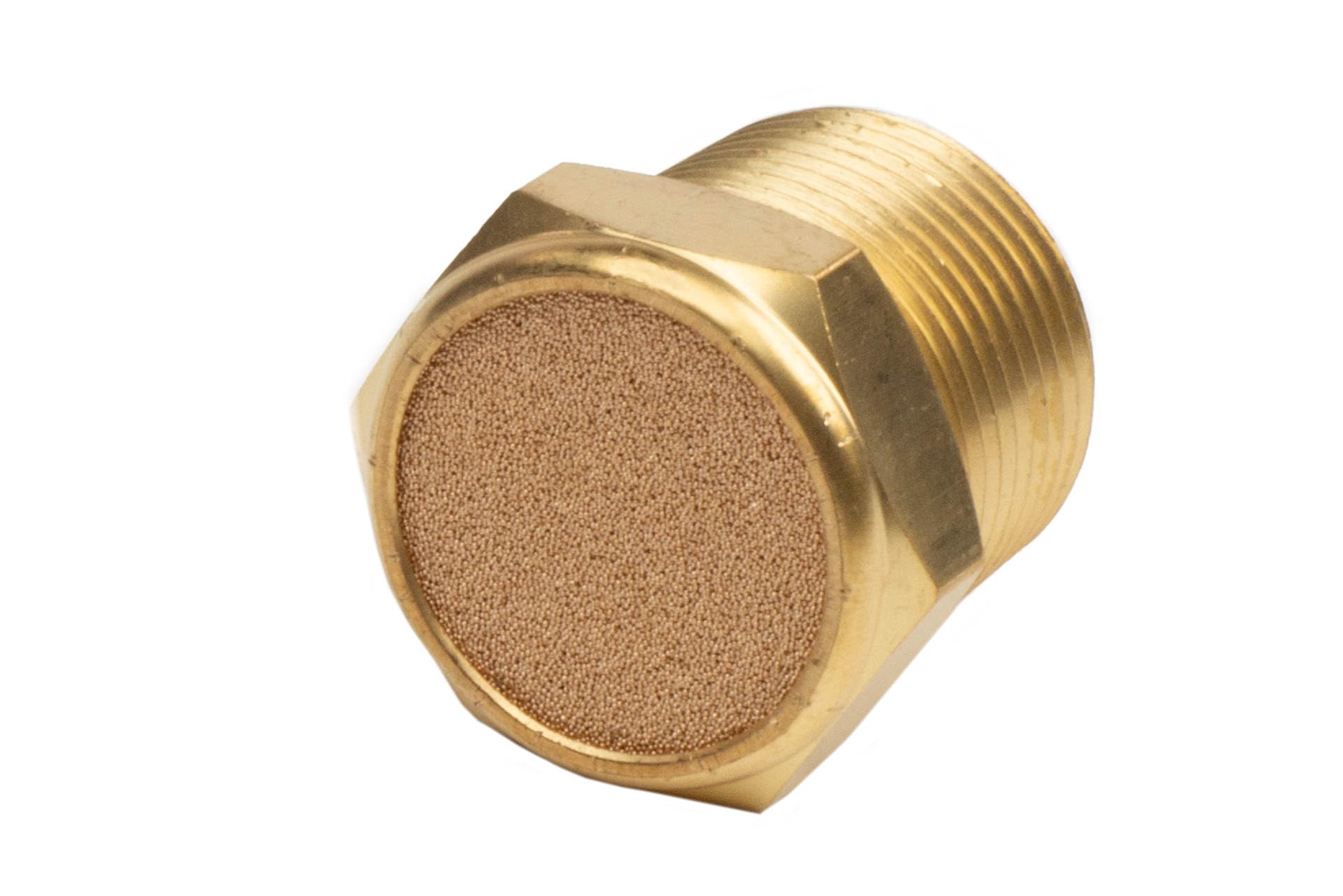 Bailey International Brass Breather Vents for Hydraulic Cylinders - 40 Micron Filter - SAE 8 Thread Port - Corrosion Resistant - Compact Design - Part 237257