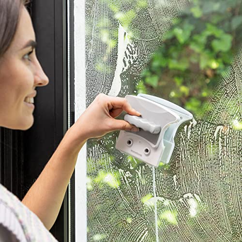 InnovaGoods® limpia cristales magnetico ventanas doble cristal, limpia cristales ideal para puertas corredizas, mamparas de ducha, limpiacristales magnetico para ventanas de doble vidrio. - imagen 4