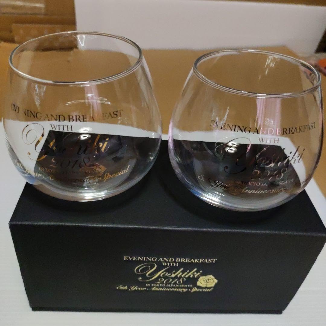 YOSHIKI 非売品 ワイングラス ディナーショー限定 X JAPAN