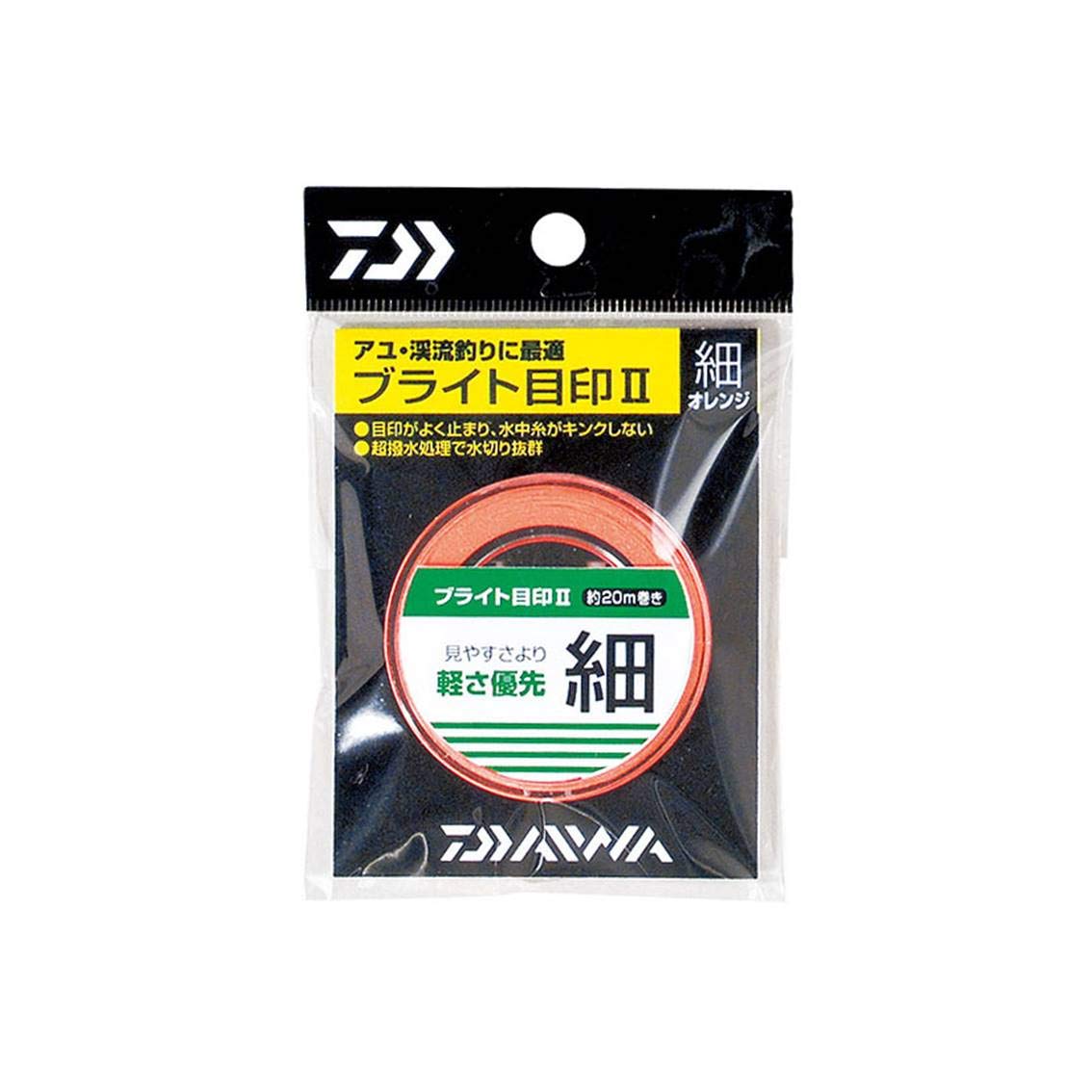 Daiwa 889995 Uki Stream Bright Mark, 2 Fine, Orange