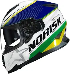 Capacete Norisk Soul II Grand Prix Brasil Tamanho:56