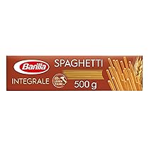 Barilla Pasta Spaghetti Integrali, Pasta Lunga di Semola Integrale di Grano Duro – 500 g