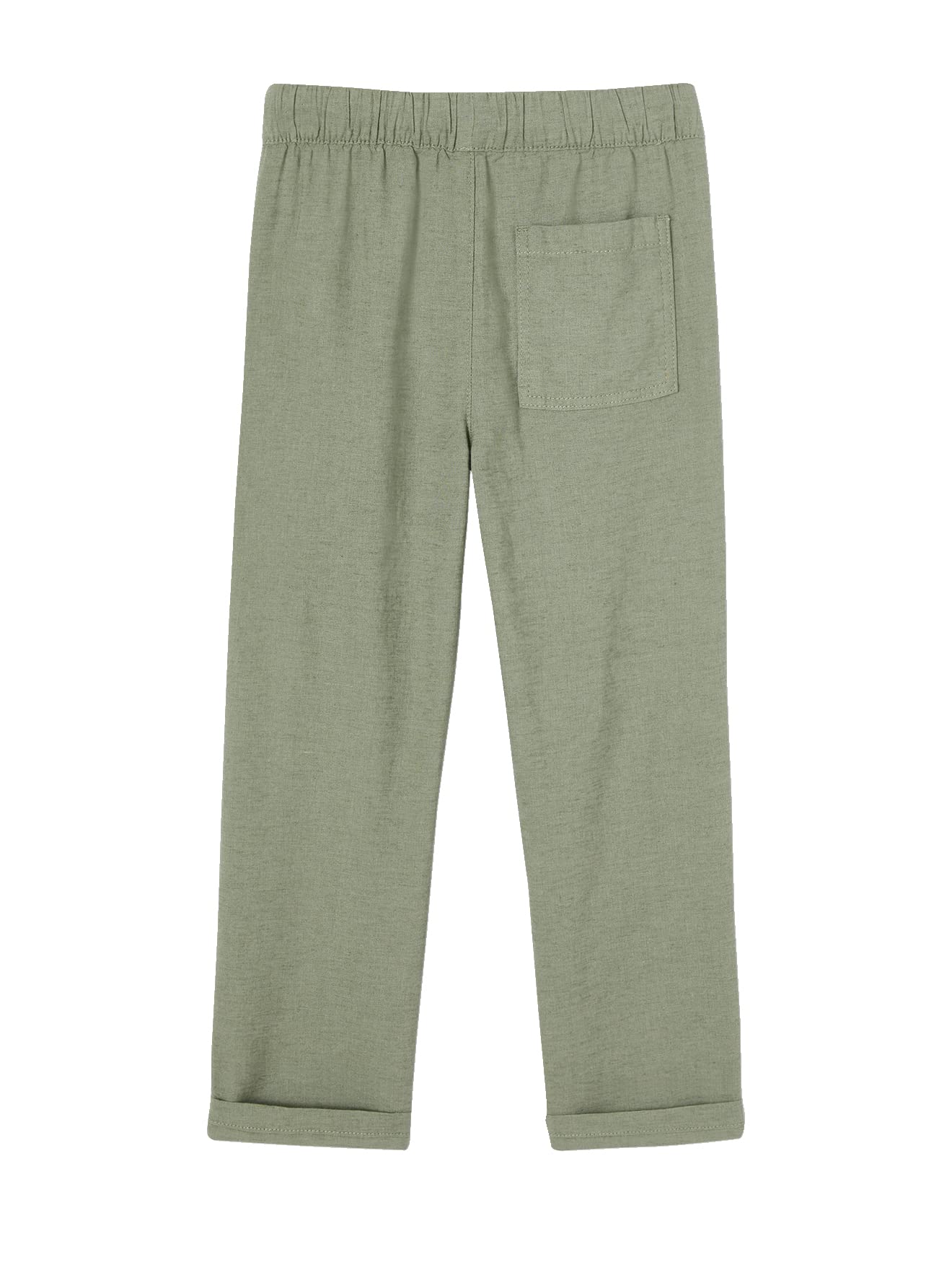 Vertbaudet Jungen Hose mit Leinenanteil