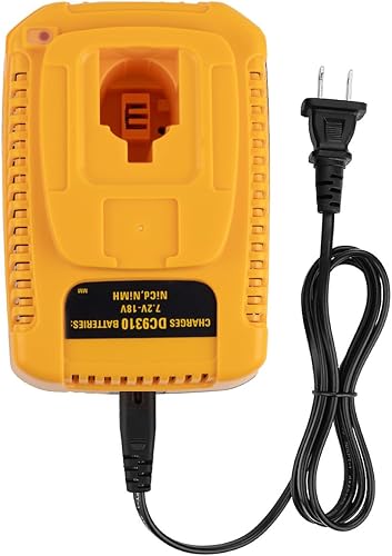 Miniatura 2 de DC9310 Cargador rápido de repuesto para cargador de batería Dewalt 18V DC-9096 DC-9098 DC-9099 DC-9091 DC-9071 DE-9057 DW-9096 DW-9094 DW-9072
