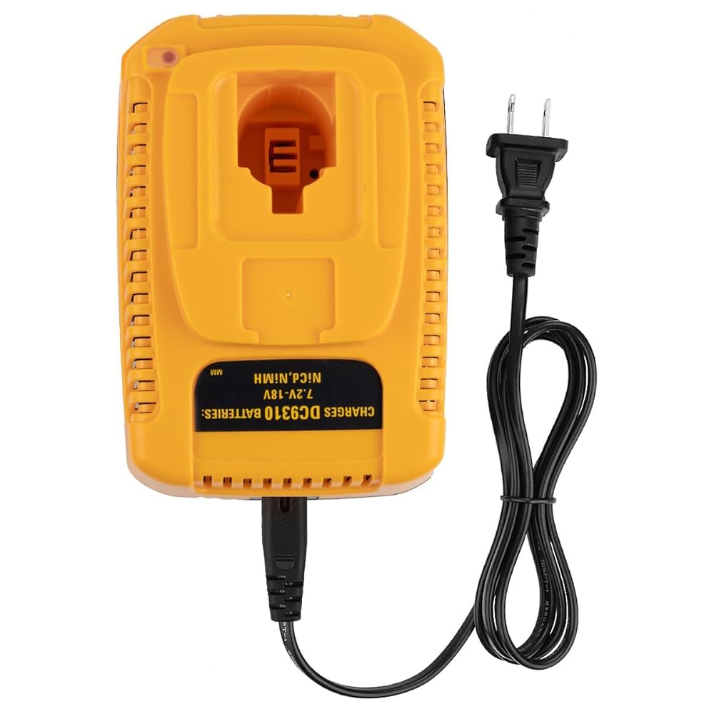 Caricabatterie Rapido Per DeWalt | Per Batterie 7.2V-18V NI-CD/NI-MH | Modelli DW9057, DC9071, DC9091