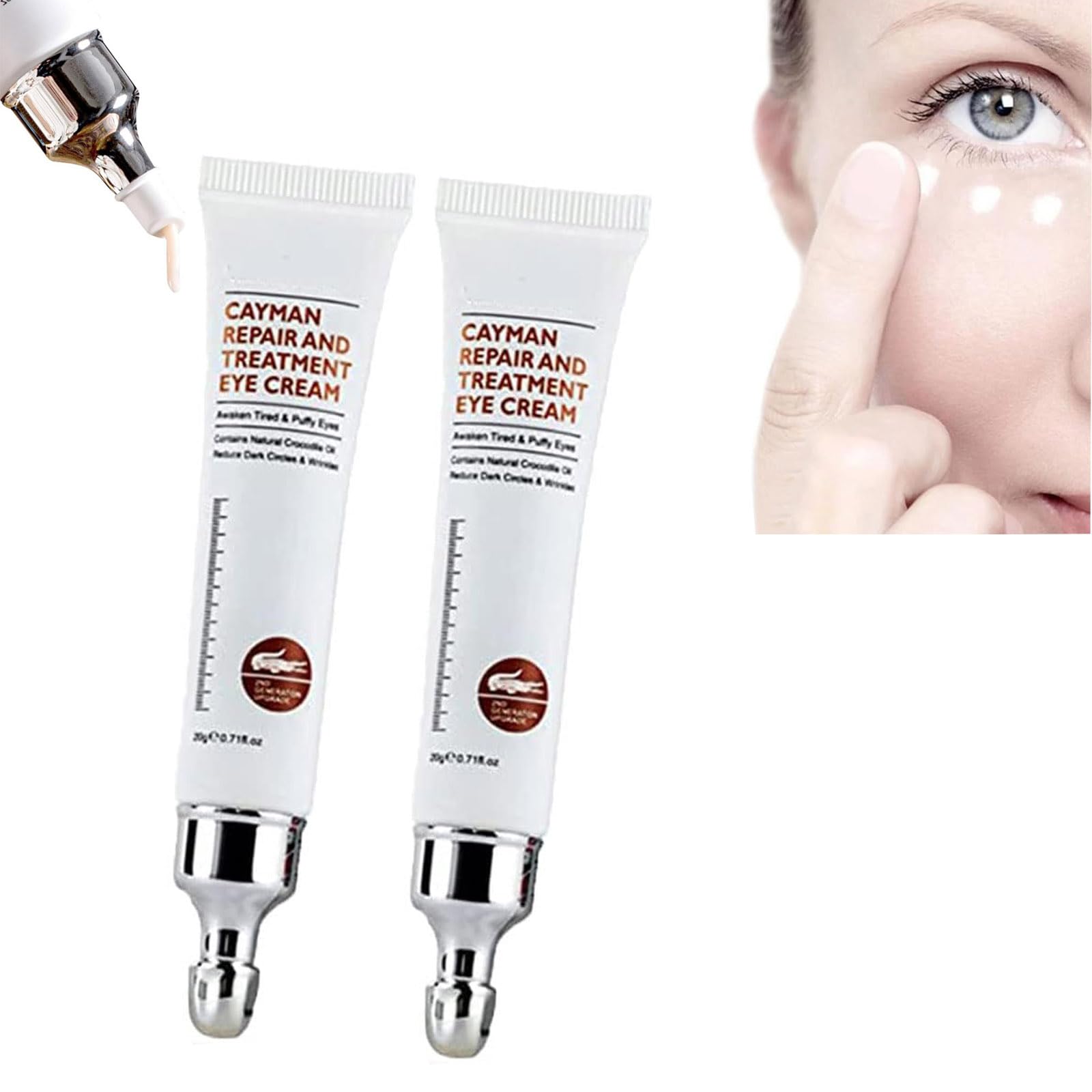 PURECERA Repair Eye Cream 2個セット ピュアセラ リペアアイクリーム 目元のシワ、たるみ、クマに