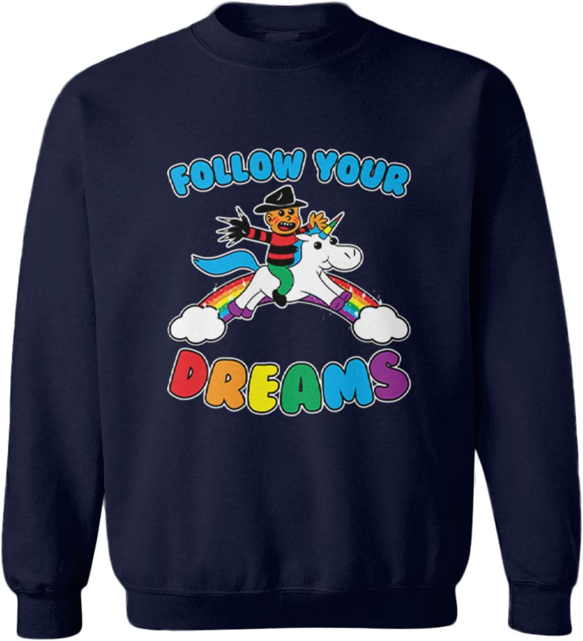 Haase Unlimited Follow Your Dreams - Nightmare Freddy Toddler Fleece Crewneck Sweater