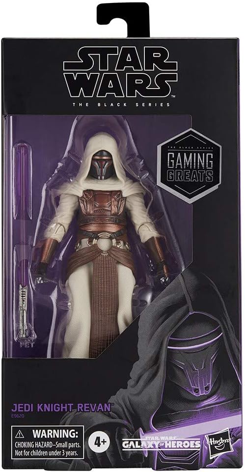 Hasbro - Figurine Star Wars Black Series - Jedi Knight Revan Gaming Greats 15cm - 5010993693092