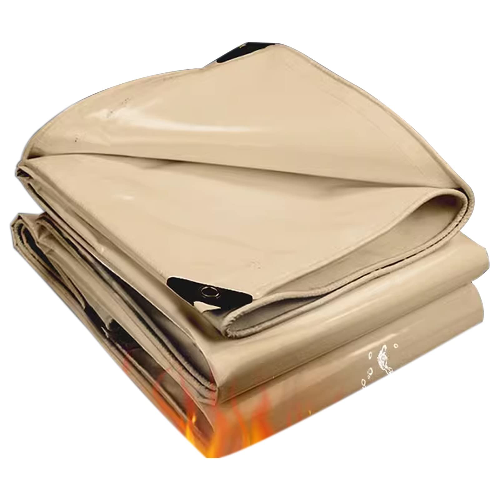 Bâche de protection 4x6 m imperméable avec œillets pour le jardin
