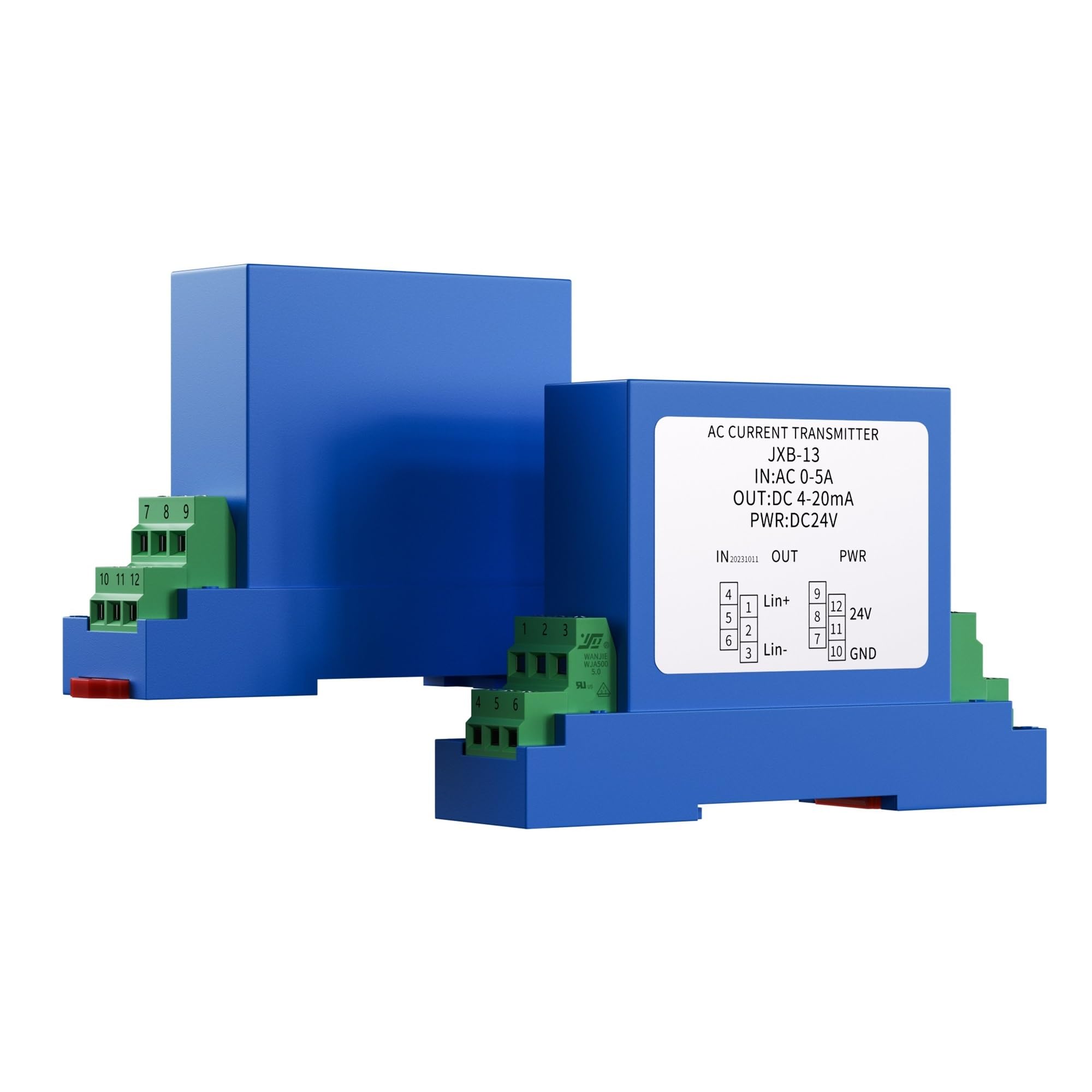 Przetwornica napięcia AC, przetwornica napięcia 0-100 V 0-220 0-380 0-500 nadajnik napięcia 4-20 mA 0-10 0-5 1-5 RS485 przetwornik czujnika napięcia AC-DC (wejście Ac 380 V, 4-20MA-DC24V)