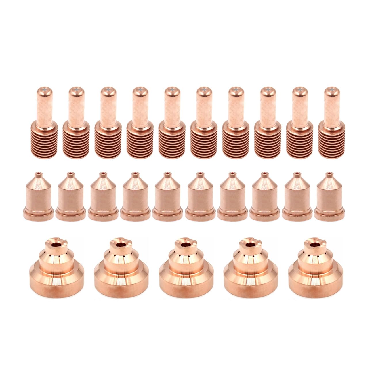 eddyweld 25pcs plasma electrode nozzle 212724 219682 212730 Consumables kits Compatible with Miller ICE-60T 80T/TM/CX 100T torch