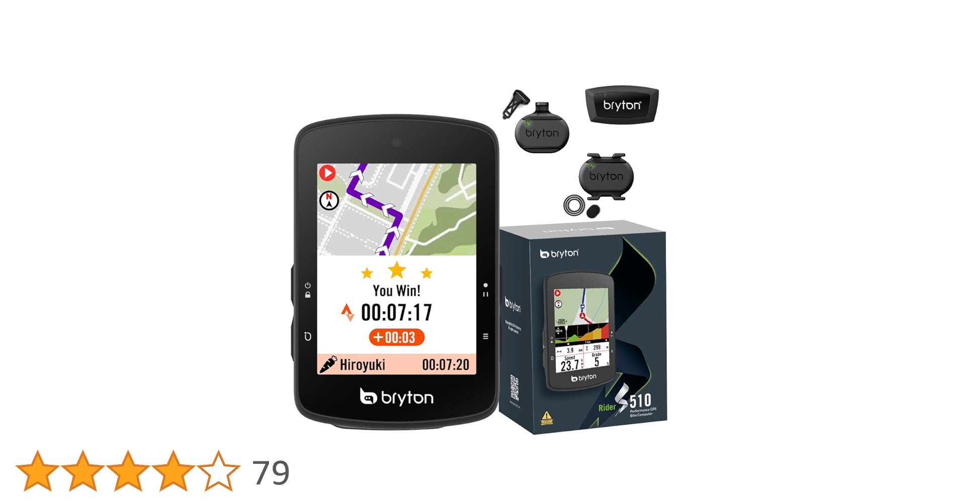 Amazon.co.jp: ブライトン Bryton Rider S510 (スピード、ケイデンス