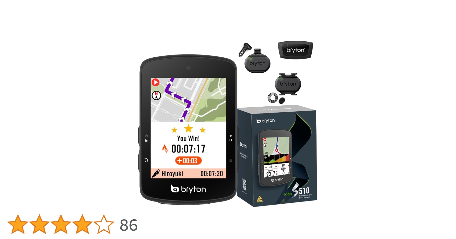 Amazon.co.jp: ブライトン Bryton Rider S510 (スピード、ケイデンス