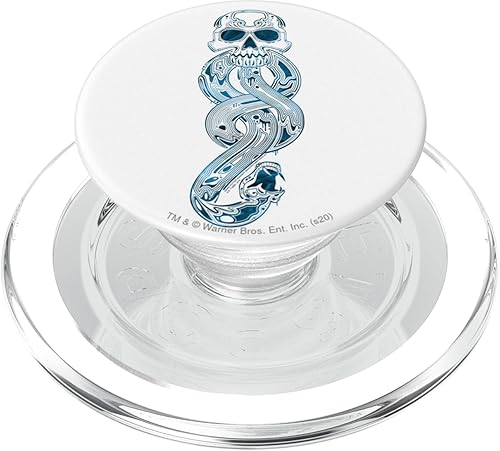 Vista 7 de Harry Potter Death Eater Dark Mark Logo PopSockets Grip y soporte para teléfonos y tabletas, Negro