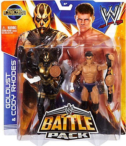 WWE Battle Packs Series 29 CODY RHODES and GOLDUST WWE Toy Wrestling Action Figure 2 pack