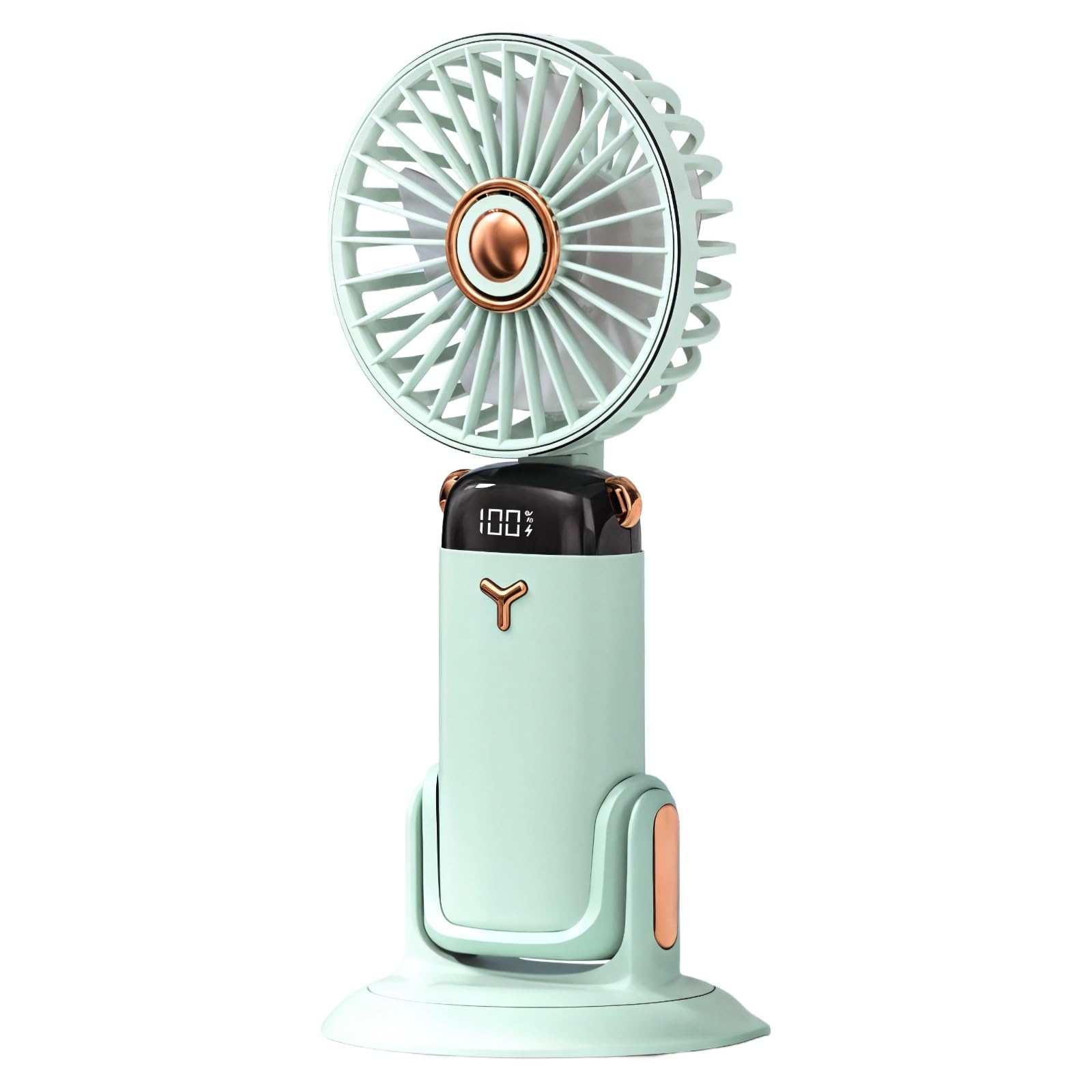 Ventilador portátil de pared con batería de 4000 mAh para el calor