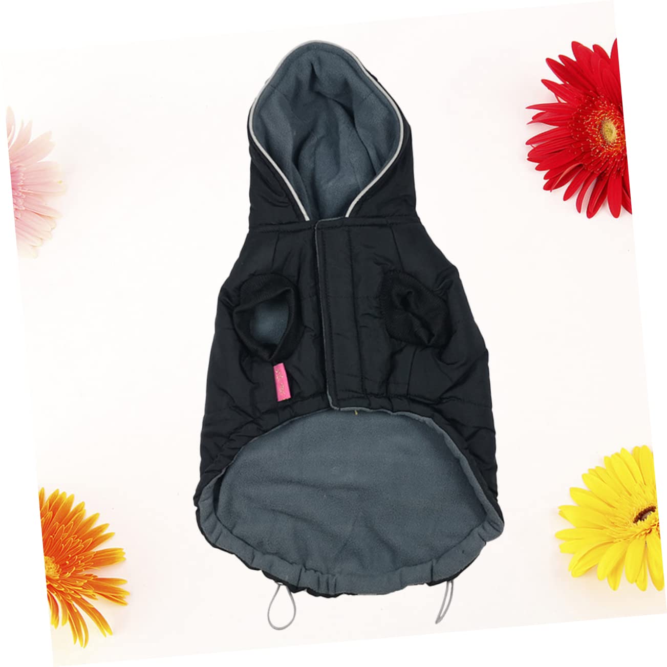 Housoutil 2 Chalecos Cálidos De Algodón para Perros Chaqueta Reflectante Y Acogedora Que Brilla En La Oscuridad para Uso En Exteriores Abrigo para Perros Traje De Nieve Ropa para Mascotas.