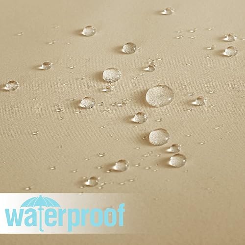 Miniatura 6 de RYB HOME - Cortinas opacas para interior y exterior, cortinas para patio o terraza, cortinas exteriores con pestaña