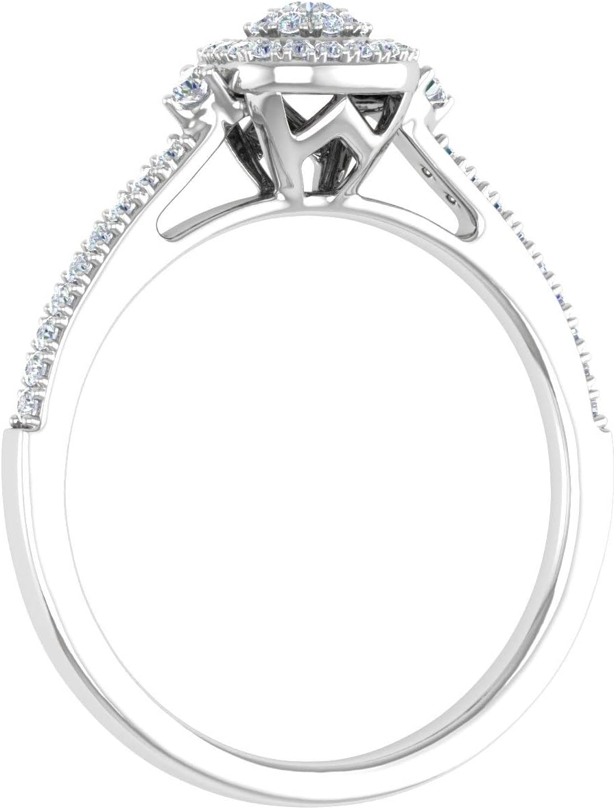 1/4 Carat Diamond Engagement Rings in 10K Solid Gold