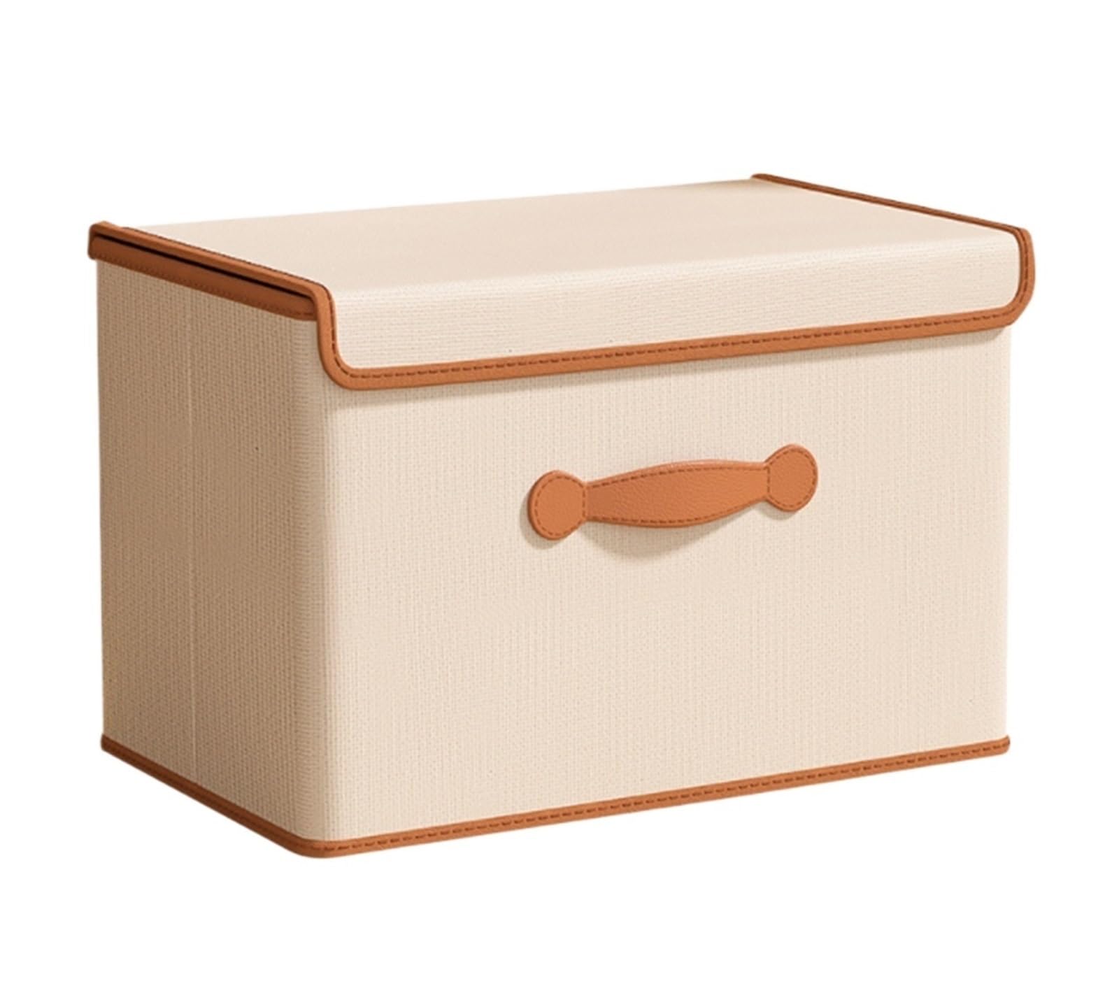 Bolsas Almacenaje Ropa Caja De Almacenamiento Plegable For Guardarropa con Tapa, Caja De Almacenamiento De Ropa con Asa Organizador Armario para Edredones(56cm)