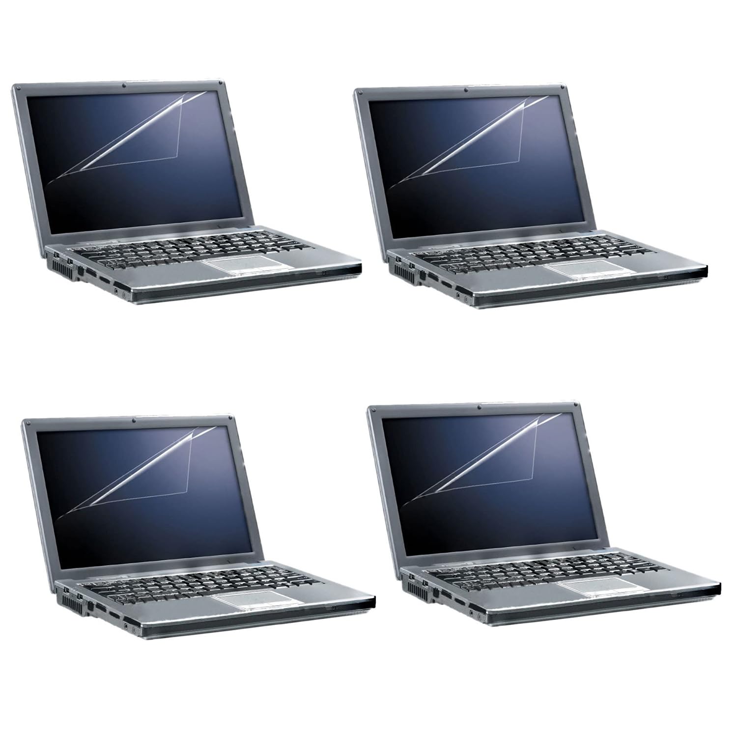 ATEVON 15.6 Inch Laptop Screen Protector - Anti-Scratch, Glare-Free Film with 3-Layer Protection - Easy Application for Notebook, Ultrabook, LED & LCD Screens - Pack of 1