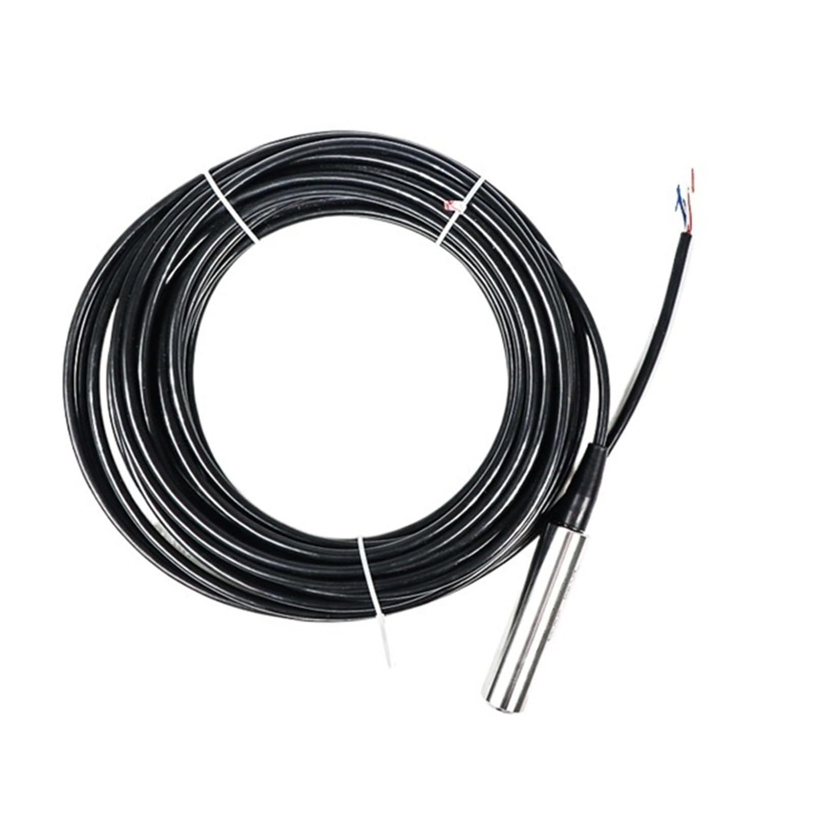 Transmisor de sensor de nivel de sonda de acero inoxidable sumergible hidrostático, 4M, 4-20ma, RS485, 0-5V, for líquido(4M 0-10V)