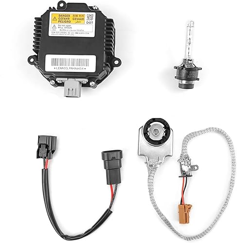 Miniatura 7 de Unidad de control de balasto de faros delanteros HID de xenón con bombilla de encendido D2S compatible con Nissan 350z 370z Altima Murano Rogue GTR